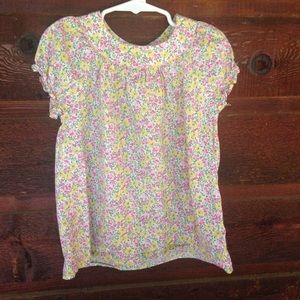 Osh Kosh floral blouse 5T